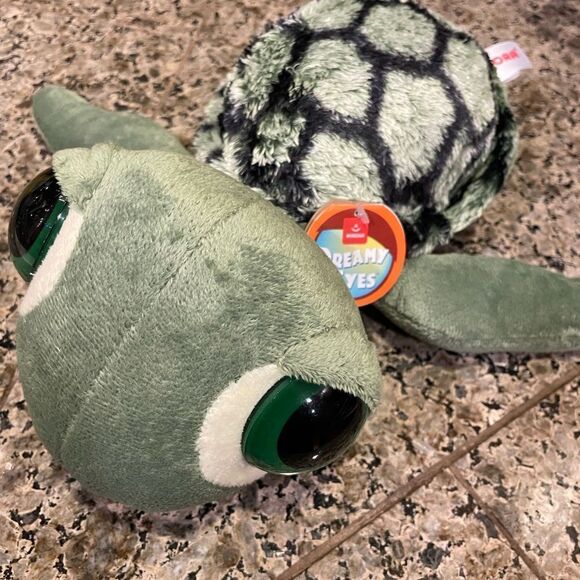 Aurora Dreamy Eyes Turtle Plush Turtle - Picture 1 of 16
